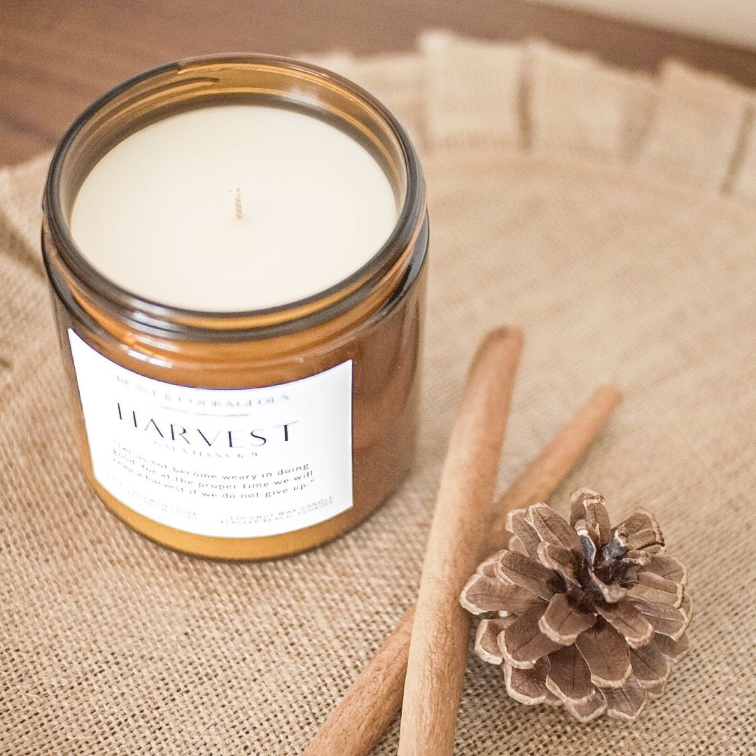"Harvest" Apple Cinnamon Clove Candle