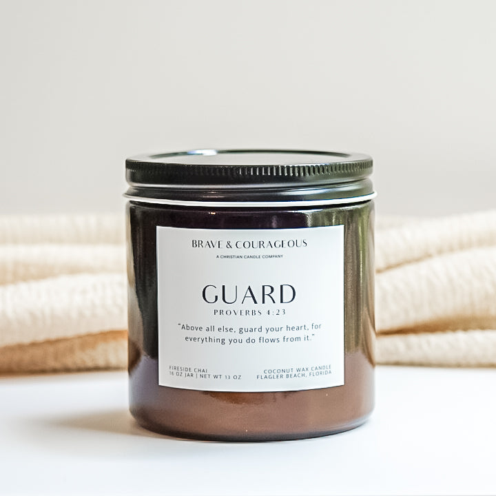 "Guard" Fireside Chai Candle