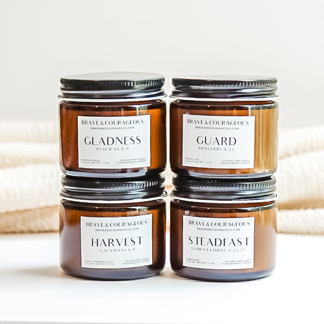 Fall Mini Candle Set