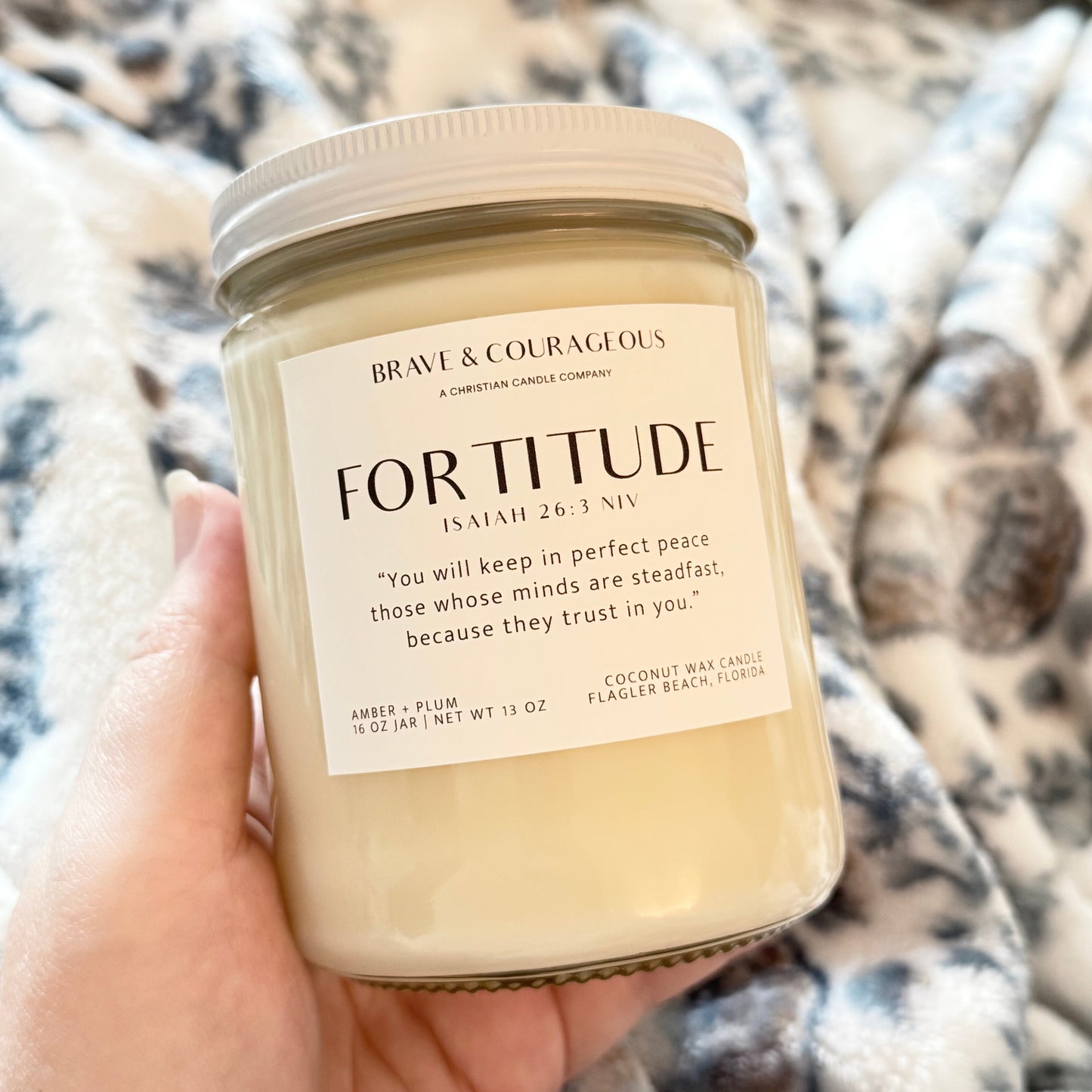 Custom Christian Candle