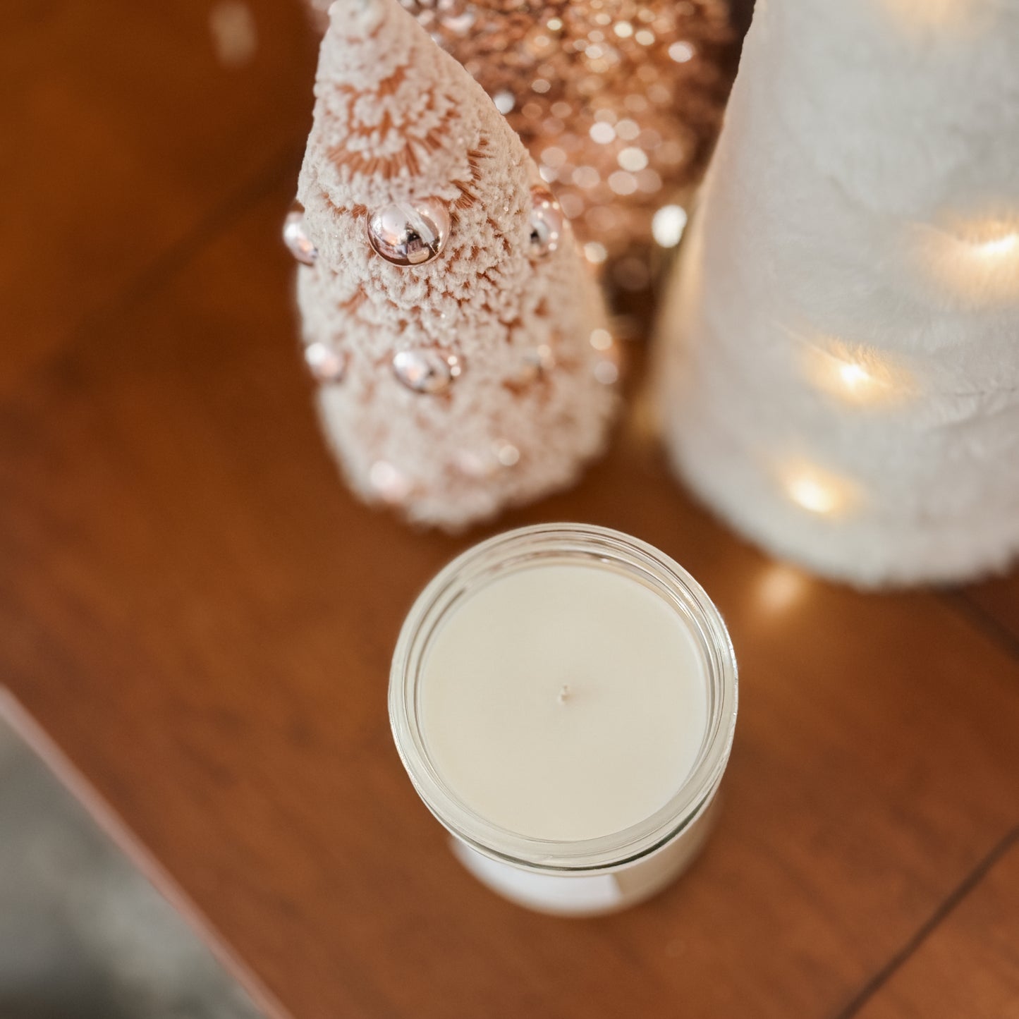 "Holy" Pomegranate Garland Candle