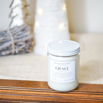 "Grace" Apple + Birch Candle