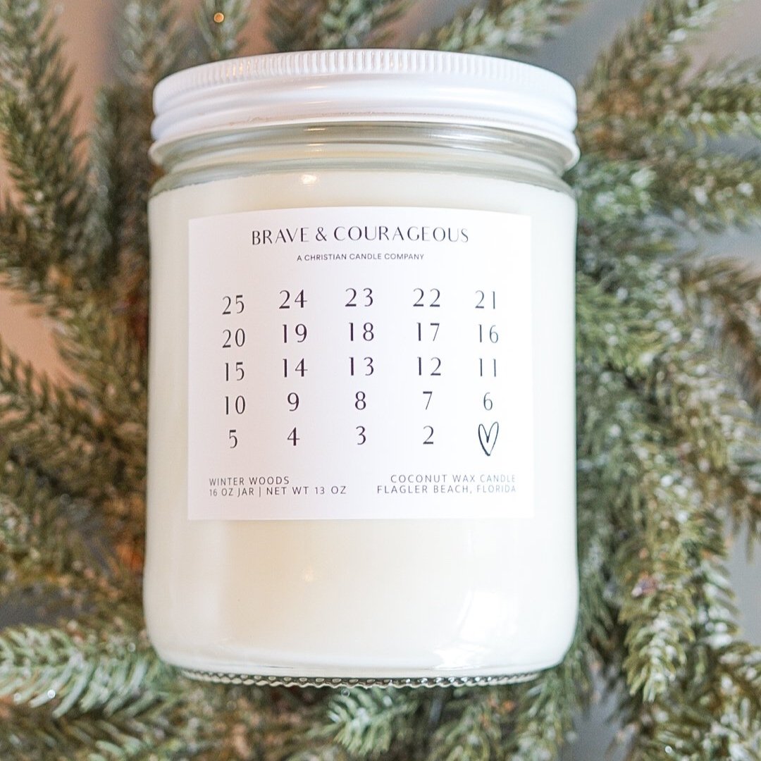 Limited Edition: Winter Woods Advent Calendar Candle