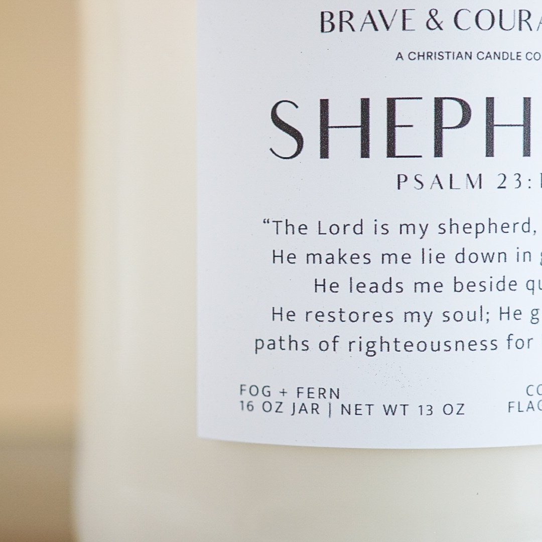 "Shepherd" Fog + Fern Candle