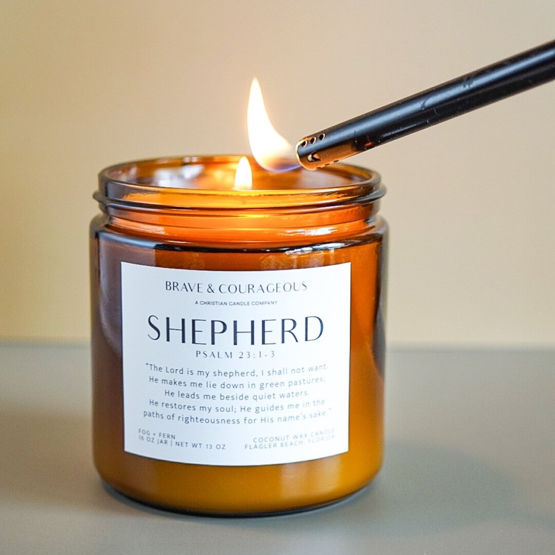 "Shepherd" Fog + Fern Candle