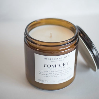 "Comfort" Ginger + Lemon Candle