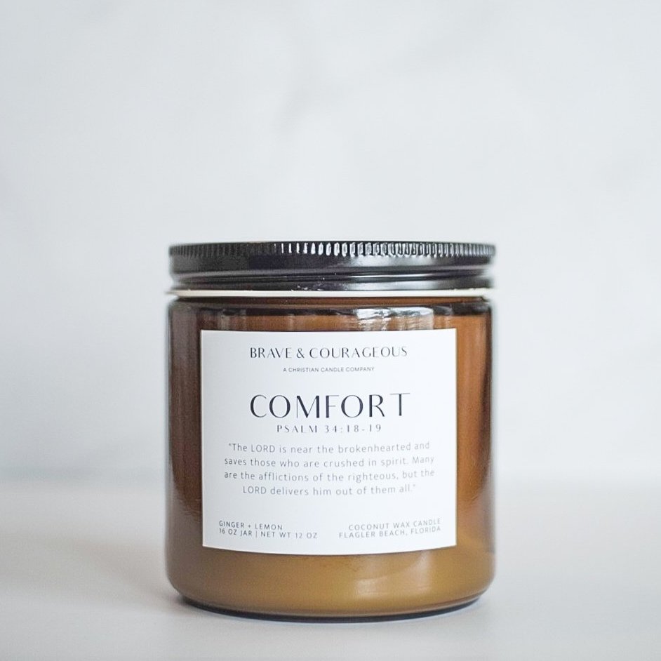 "Comfort" Ginger + Lemon Candle