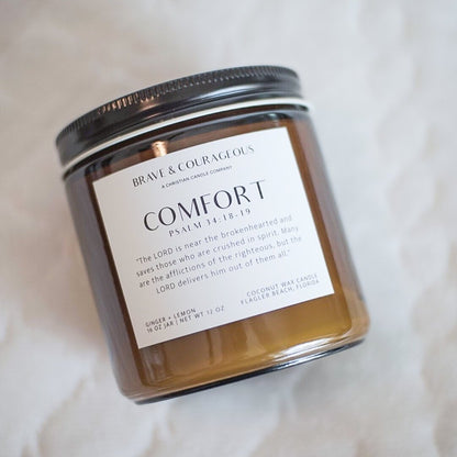 "Comfort" Ginger + Lemon Candle