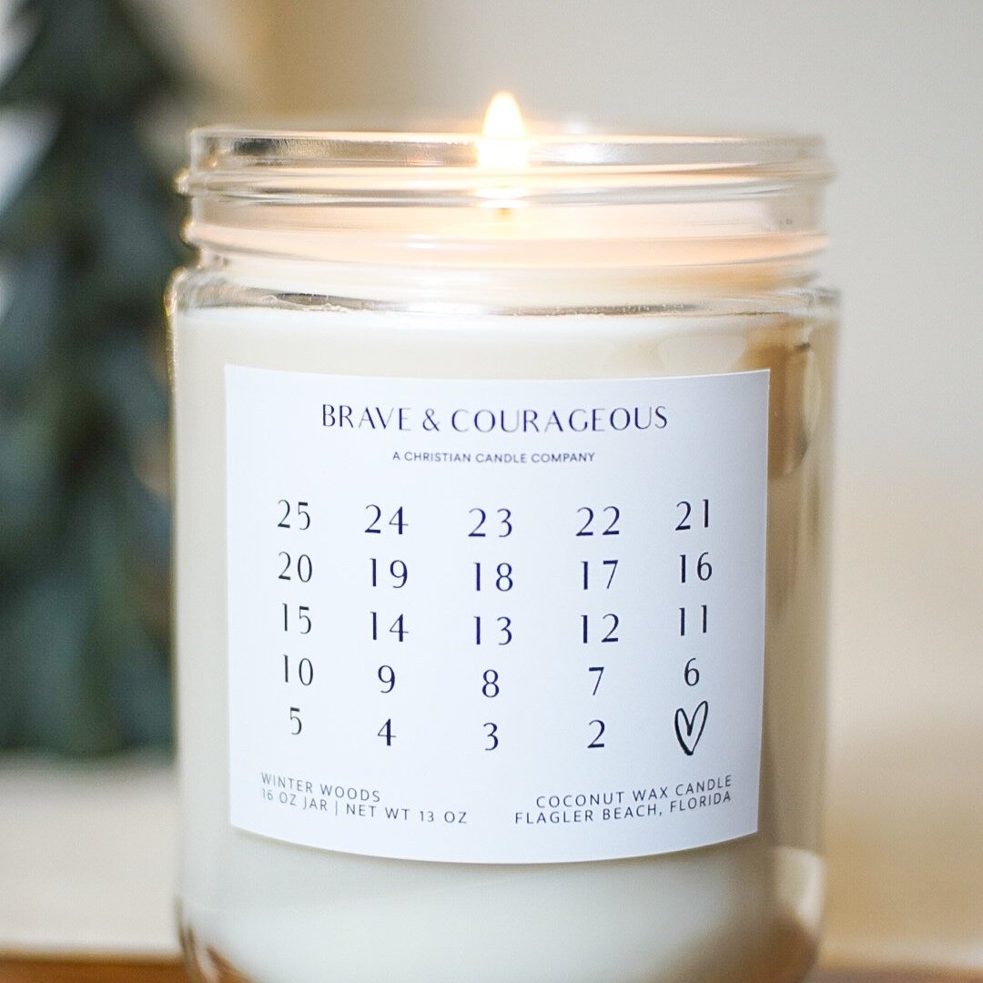 Limited Edition: Winter Woods Advent Calendar Candle