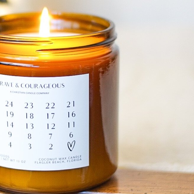 Limited Edition: Winter Woods Advent Calendar Candle
