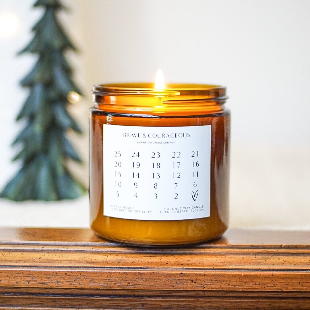 Limited Edition: Winter Woods Advent Calendar Candle