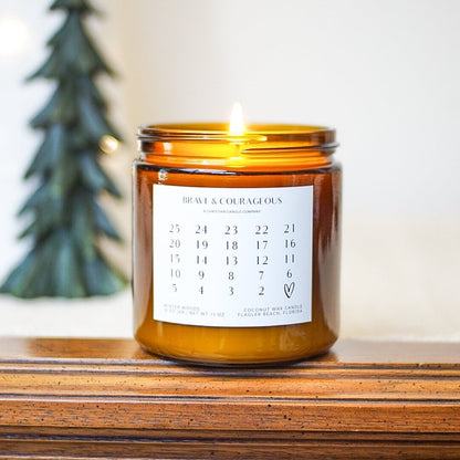 Limited Edition: Winter Woods Advent Calendar Candle