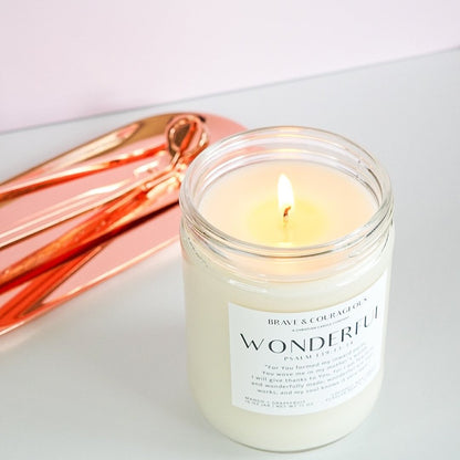 "Wonderful" Mango + Grapefruit Candle