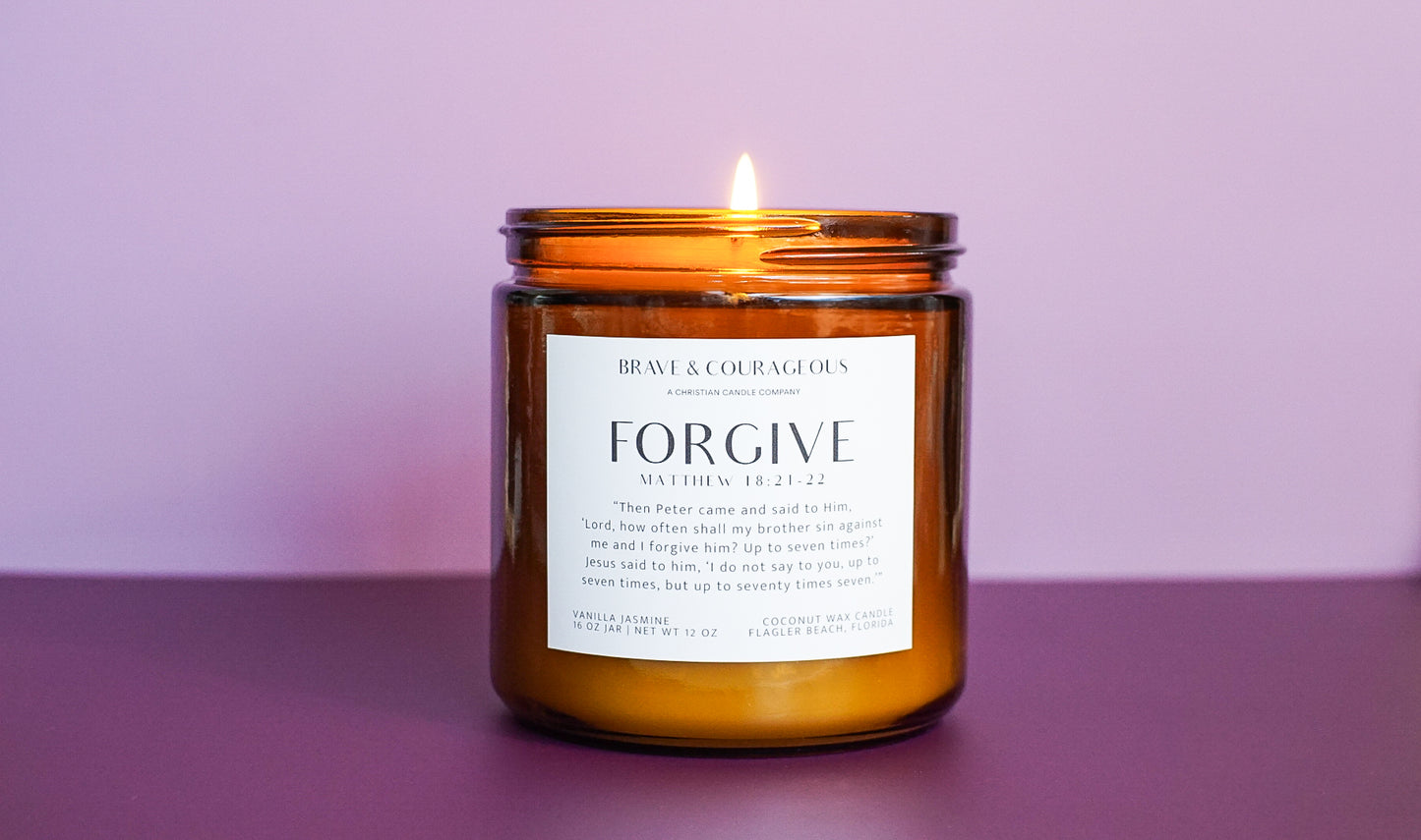 "Forgive" Vanilla Jasmine Candle