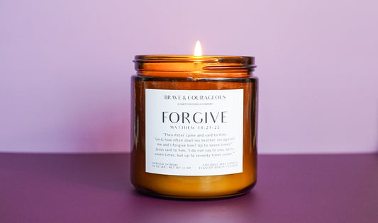 "Forgive" Vanilla Jasmine Candle