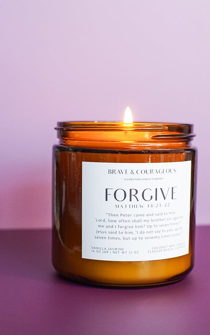 "Forgive" Vanilla Jasmine Candle