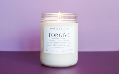 "Forgive" Vanilla Jasmine Candle