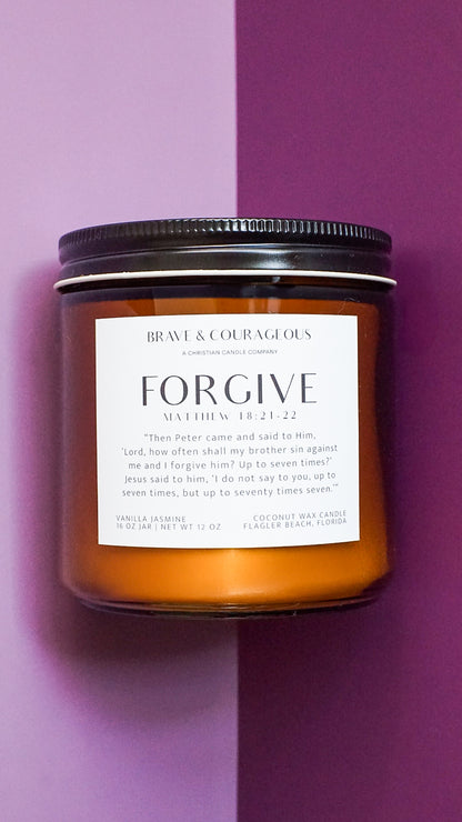 "Forgive" Vanilla Jasmine Candle