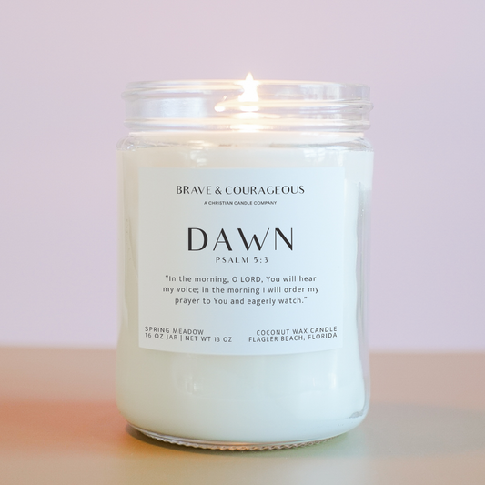 "Dawn" Spring Meadow Candle