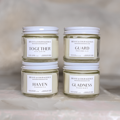 Fall Mini Candle Set