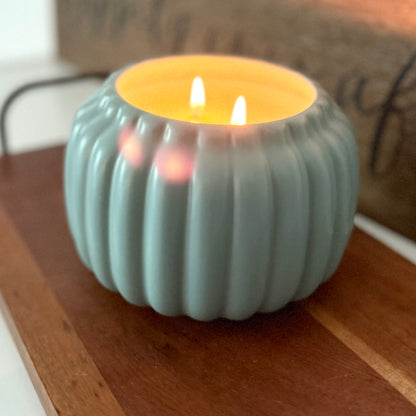 Limited Edition: Teal Pumpkin Jar Candle