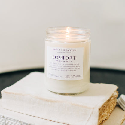 "Comfort" Ginger + Lemon Candle