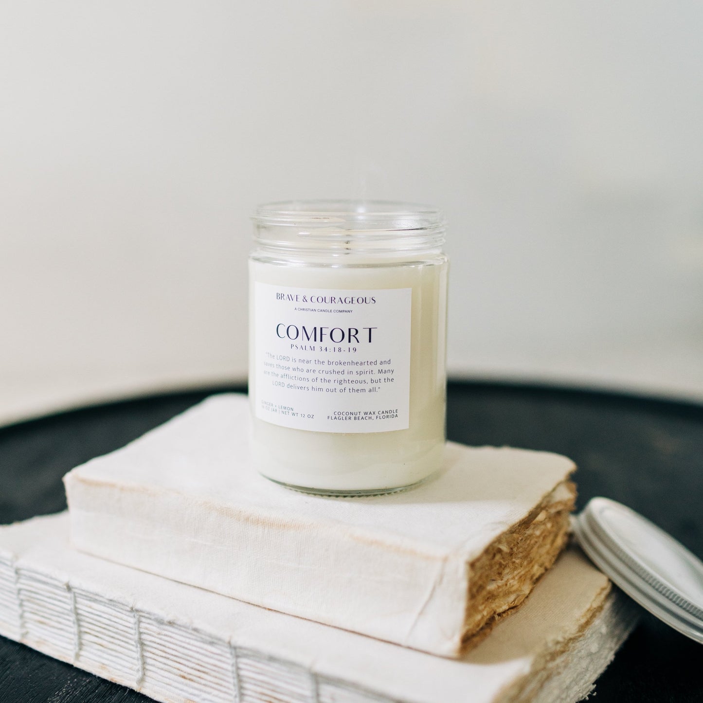 "Comfort" Ginger + Lemon Candle