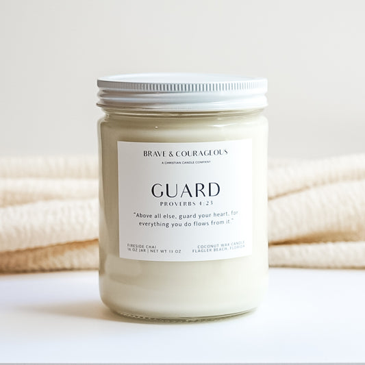 "Guard" Fireside Chai Candle