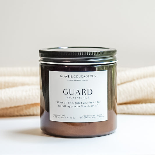 "Guard" Fireside Chai Candle