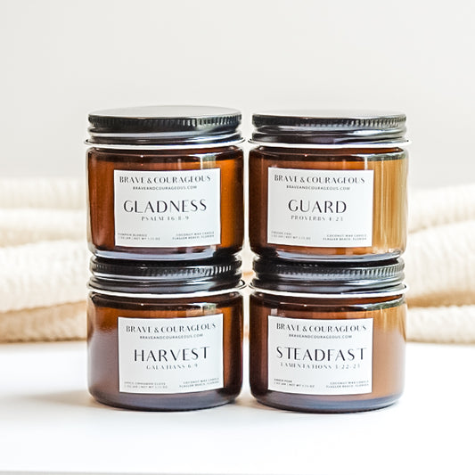 Fall Mini Candle Set