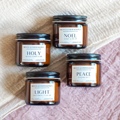Winter Mini Candle Set