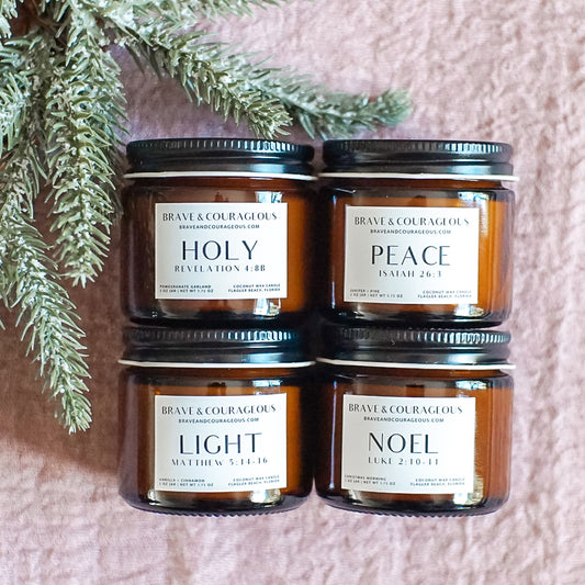 Winter Mini Candle Set