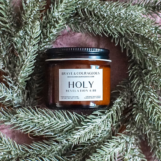 2oz Winter Mini Candles