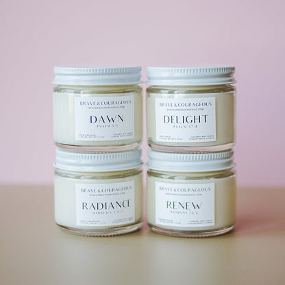 Spring Mini Candle Set