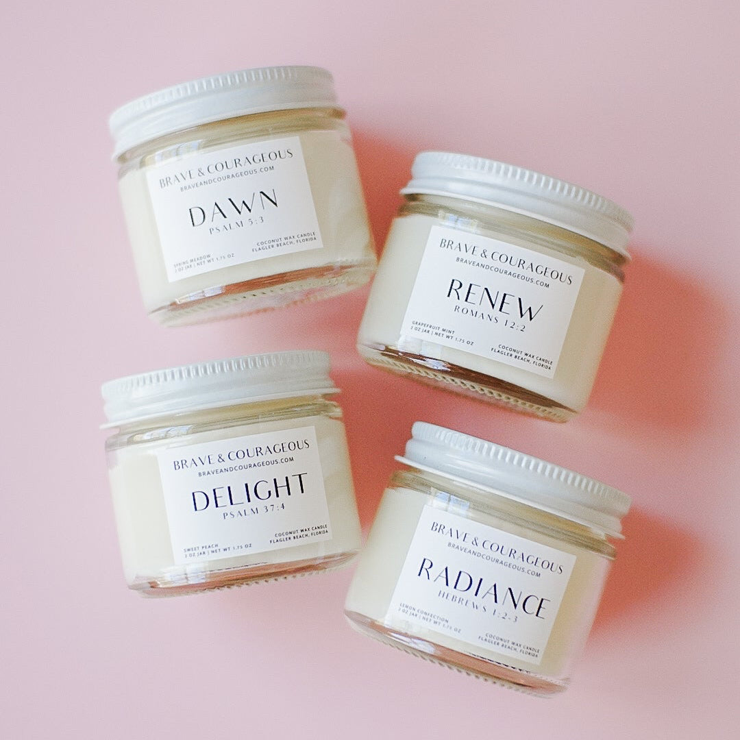 Spring Mini Candle Set