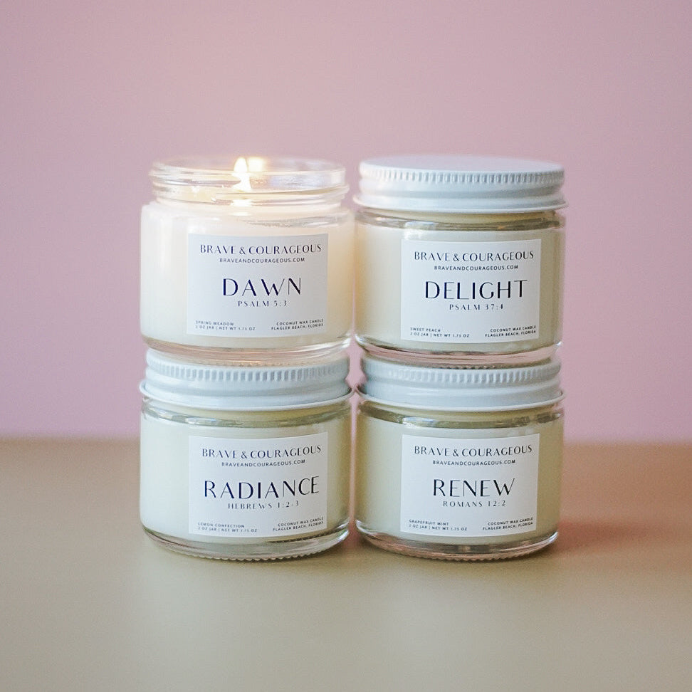Spring Mini Candle Set