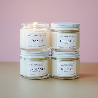 Spring Mini Candle Set