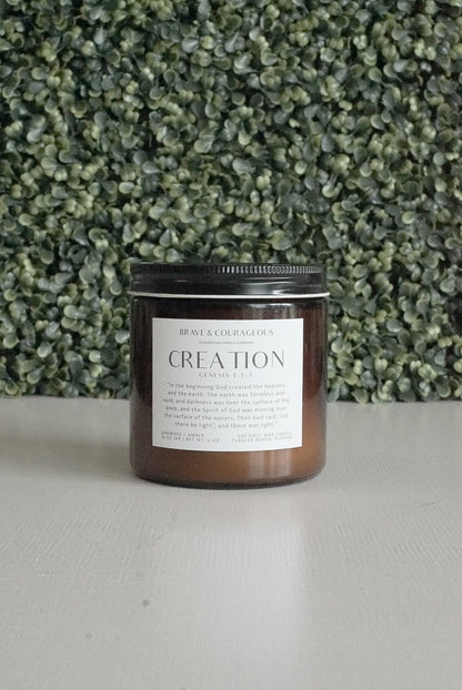 "Creation" Oakmoss + Amber Candle