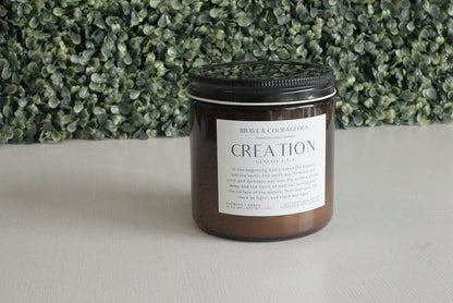 "Creation" Oakmoss + Amber Candle