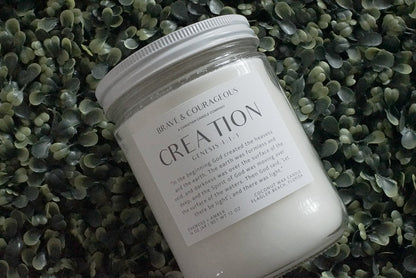 "Creation" Oakmoss + Amber Candle