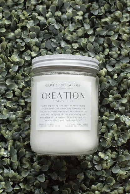 "Creation" Oakmoss + Amber Candle