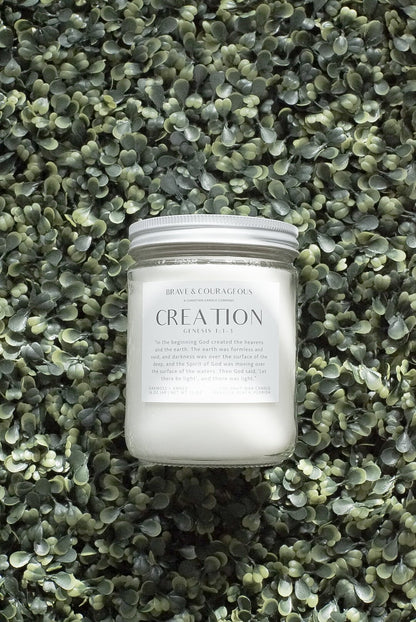 "Creation" Oakmoss + Amber Candle