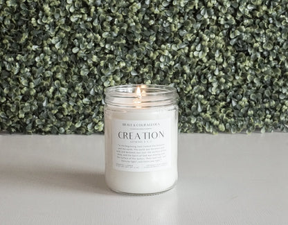 "Creation" Oakmoss + Amber Candle