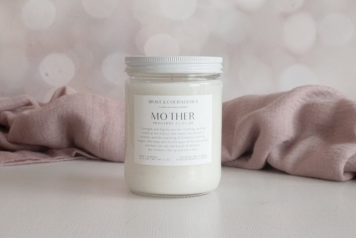 "Mother" Sweet Almond Candle