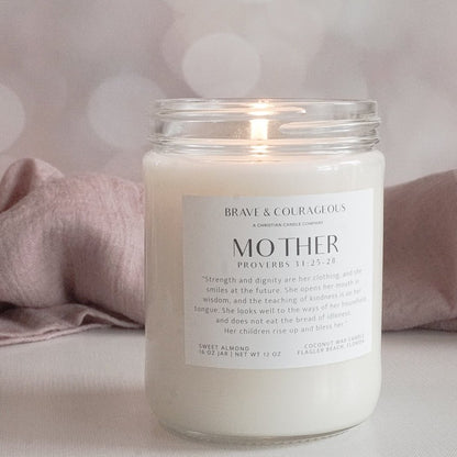 "Mother" Sweet Almond Candle