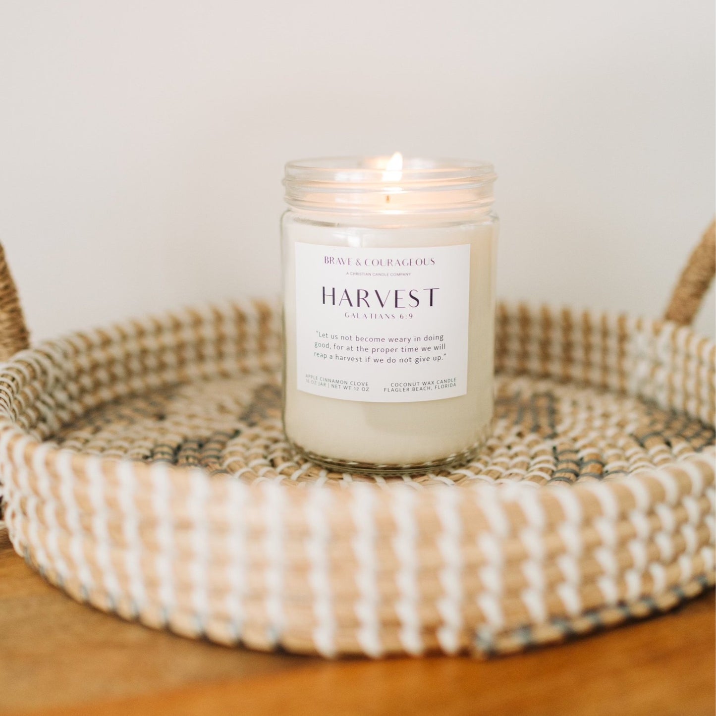 "Harvest" Apple Cinnamon Clove Candle