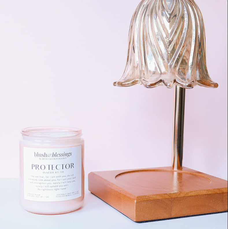 "Protector" Candied Plum Wax Melt Jar