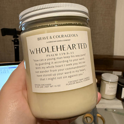 Custom Christian Candle