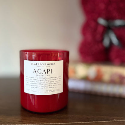 Limited Edition: "Agape" Lychee Love Valentine's Candle