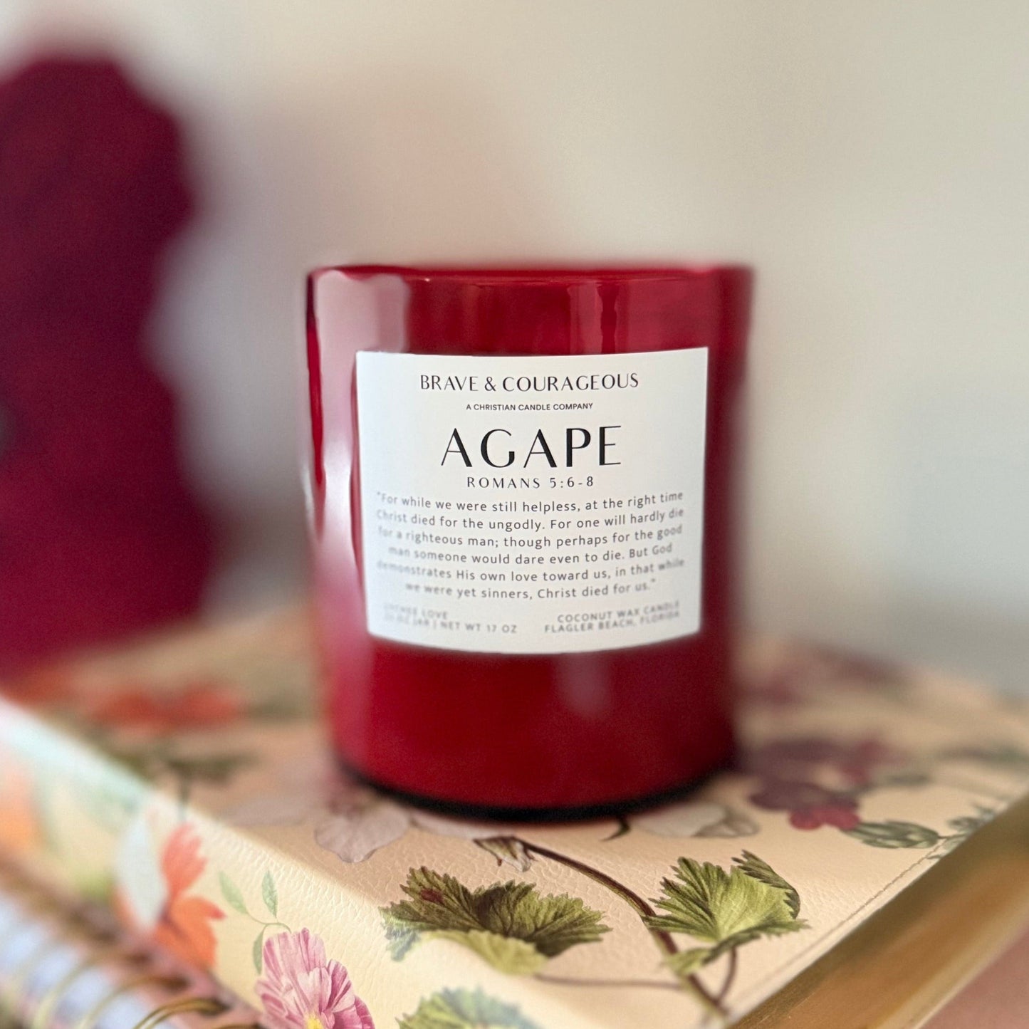 Limited Edition: "Agape" Lychee Love Valentine's Candle
